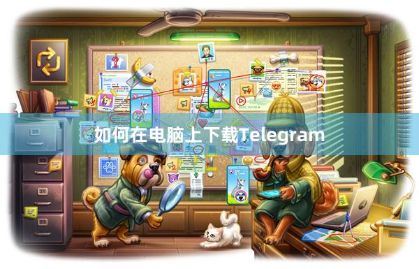 如何在电脑上下载Telegram