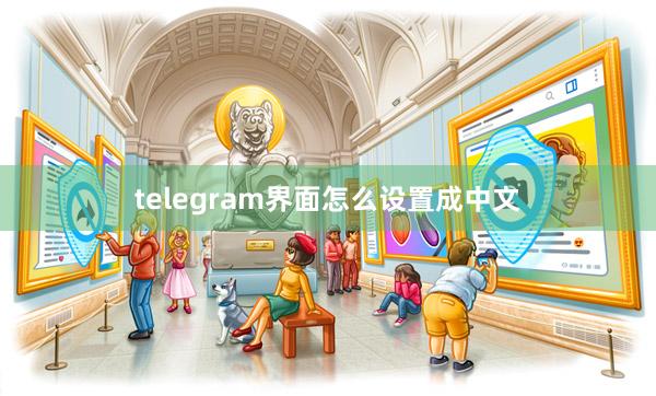 telegram界面怎么设置成中文